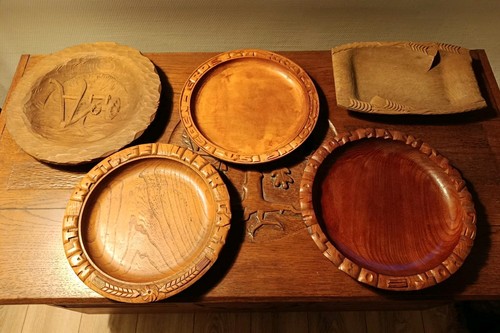 Holzteller holzschalen - holzteller,