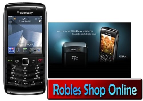 Blackberry 9105 pearl black - 9105, 3g