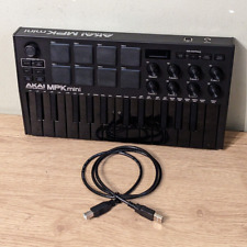 Akai Professional MPK Mini MK3 USB MIDI Keyboard Controller 25 Tasten 8 Pads schwarz