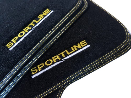 Gelbe naht sportline - naht,