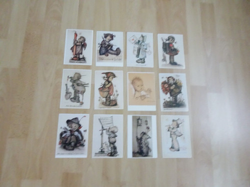 Hummel postkarten von - 12,