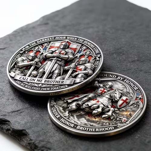 Ritter münze challenge coin - münze,