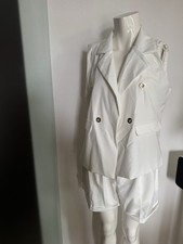 Kostüm Anzug In Weiß Shorts