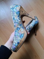 Tamaris Pumps Schuhe 39 Blumen