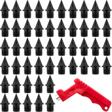 50 Stück Spike Nägel 5mm Schwarz Kohlenstoffstahl Leichtathletik Spikes