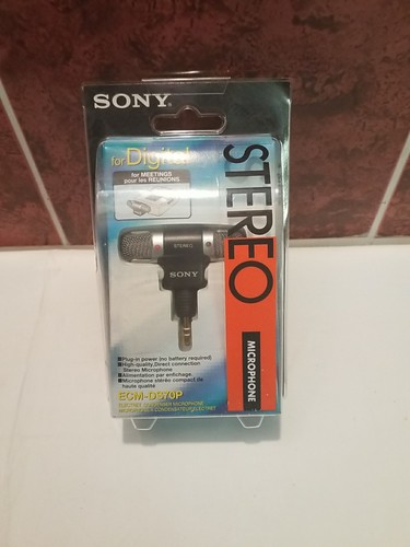 Sony mikrophone ecm ds70p - sony, ecm-ds70p