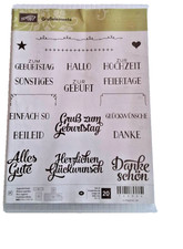 Stampin stempelset - up,