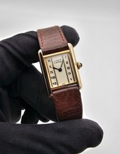 Cartier Tank Vermeil Ref