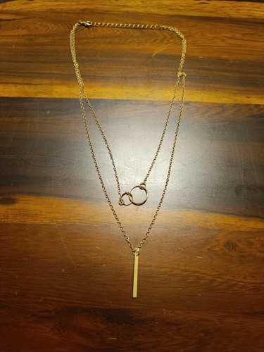 Doppelt halskette schmuck - doppelt,