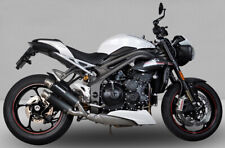 Triumph Speed Triple 18-19 Bodis GPX2 Slip/ON Auspuff Edelstahl schwarz/ Exhaust