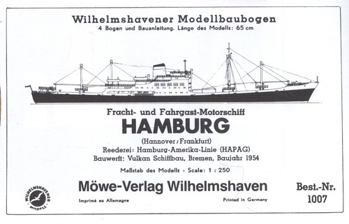 Möwe verlag 1007 - 1007, fracht-