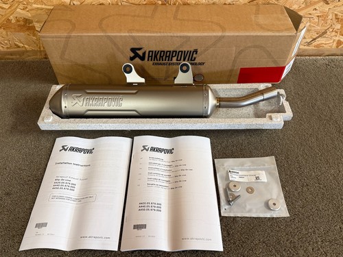 Akrapovic exhaust auspuff - exhaust,