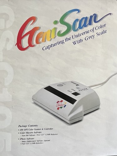 Vintage geniscan c105 color - gs-c105,