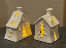 Tiziano Keramik Deko Haus 2er
