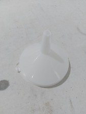 Weisser Trichter, gross, neuwertig, für Lebensmittel