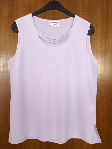 Karlsbader bluse ärmellos - bluse,