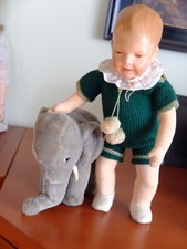 Alter Steiff Elefant 17 cm