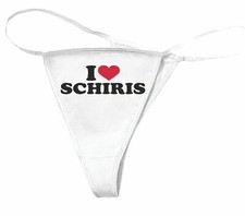Damen String Tanga I LOVE SCHIEDSRICHTER - Fussball - HANDBALL - VOLLEYBALL