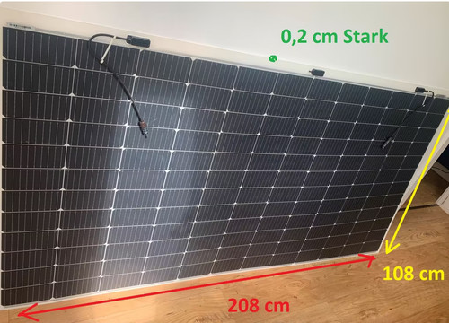 Flexibel solar panel - flexibel,