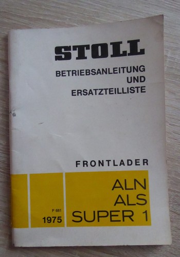 Stoll frontlader aln als - stoll,