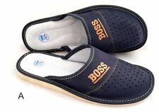 Damen und Herren Leder Hausschuhe.Neu