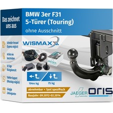 AHK für BMW 3er F31 12-14