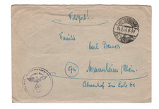 Feldpost Februar 1945 Flugzeug