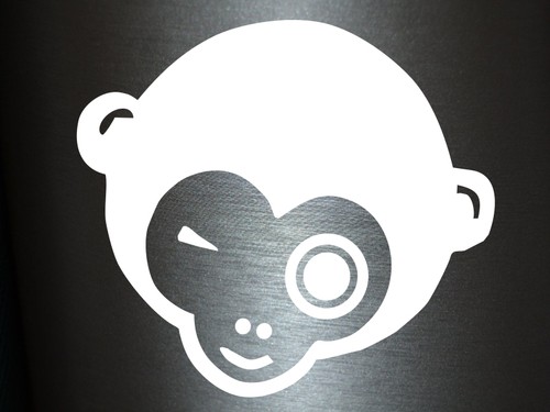 Plott aufkleber sir monkey - plott,