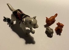 Playmobil Konvolut Tiere Wolf Fuchs Micro Elefant Sammlung Figur
