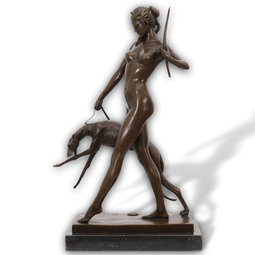 Bronzeskulptur bronze figur - bronzeskulptur,