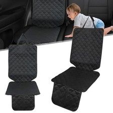 Autositzschoner Kindersitzunterlage Sitzschoner Auto Kindersitz mit Netztaschen