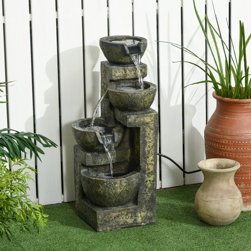 Outsunny gartenbrunnen - outsunny,