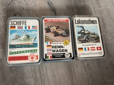 3x Quartett Kartenspiele ASS &