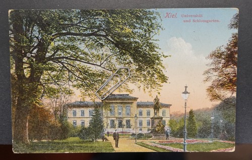 Alte postkarte kiel - postkarte,