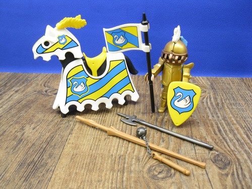 Schwanenritter mit pferd aus - pferd,