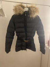 Moncler Jacke Damen Daunenjacke mit Gürtel und Kapuze Gr.1