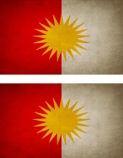 2x Sticker aufkleber Flaggen