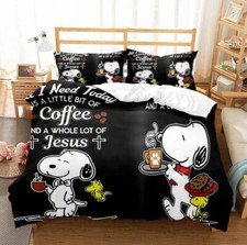 2tlg.3tlg.SNOOPY Bettwäsche