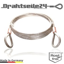 Stahlkabel mit Schlaufen