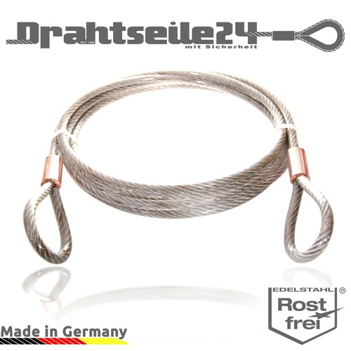 Stahlkabel mit schlaufen - stahlkabel,