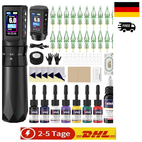 Tätowiermaschine set kabellos - tätowiermaschine,