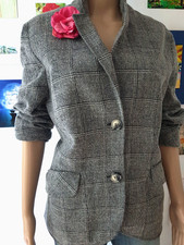 WEICHE WOLL-BLAZER-JACKE * BASLER* FEINSTER SCHURWOLLE-MIX*