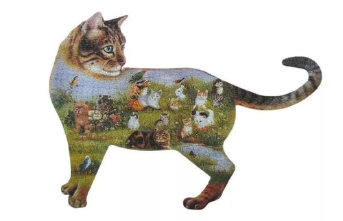 Joka konturenpuzzle katze 750 - konturenpuzzle,