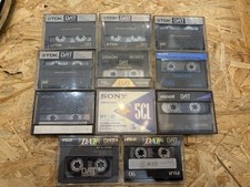 10x DAT Kassetten Sony TDK