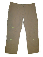 moorhead Trekking Hose Wandern Herren Gr 21 Zipp Hose beige-braun in Bestzustand