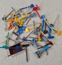 Playmobil Konvolut  Werkzeug Forke Besen Schaufel Sense, gemischt