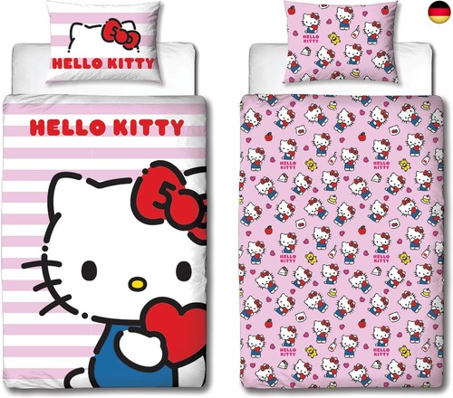 Hello kitty bettwäsche - kitty, bettwäsche-set