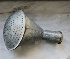 Alte Zinktülle-von Zinkgießkanne-ca.17cm lang-3,4cm Durchmesser / Flansch