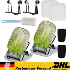 2x 1000ml Sprossenglas Set