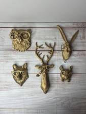 Gold Tier Wandbilder Set